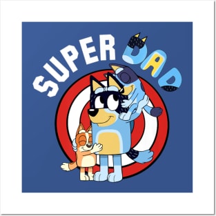 super dad Posters and Art